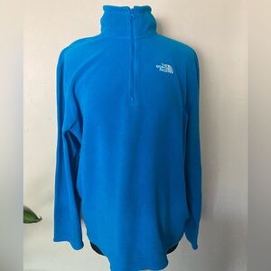 The North Face TKA 100 1/4 zip pullover size L